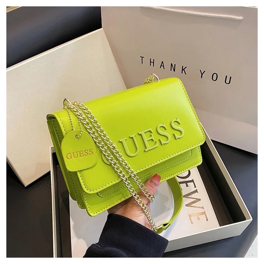 Lime Green Gues Bag